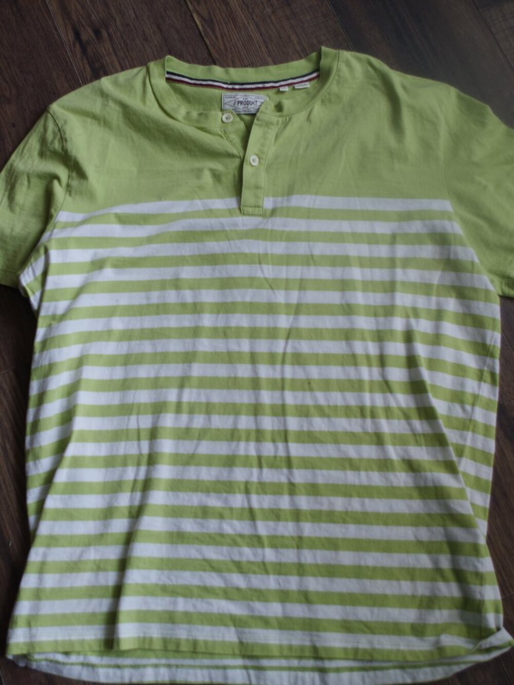 Men;'s Green Striped Superior Quality